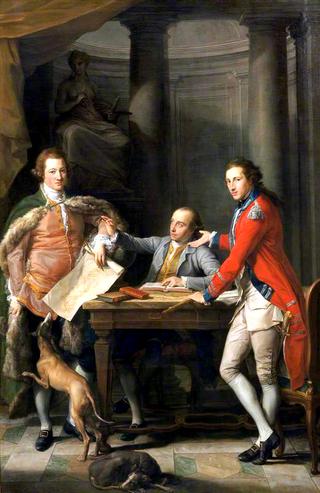 Portraits of Sir Watkin Williams-Wynn, 4th Bt, Thomas Apperley, and Captain Edward Hamilton