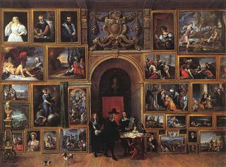 奥地利大公利奥波德威廉在他的画廊里