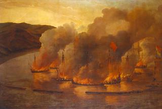 1671年5月18日在布吉亚的航运袭击
