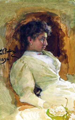 Portrait of Nadezhda Repina
