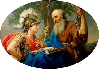 Alcibiades Being Taught by Socrates