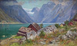 Fjord Landscape in Norway