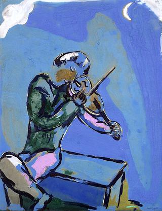 Blue Violinist