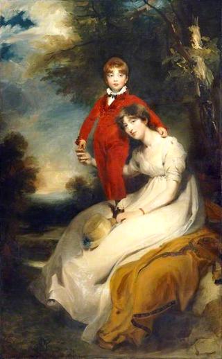 Mrs Charles Thellusson, née Sabine Robarts (1775–1814), and Her Son, Charles Thellusson