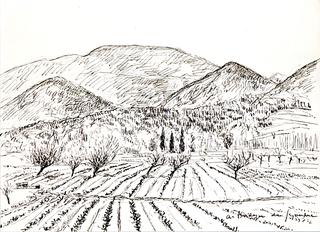 Landscape with Vines