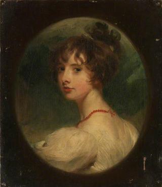 阁下的肖像，艾米丽·玛丽·兰姆（1787-1869），后来的考珀伯爵夫人和帕默斯
