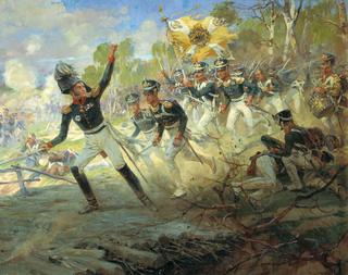 雷耶夫斯基将军的士兵，1812年7月11日