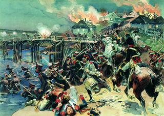 The Storm of Polotsk. October 7, 1812