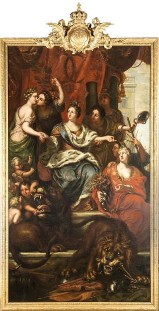 Allegory of King Charles XI's Peaceful Ruling
