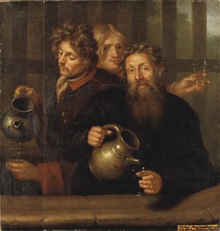 梅德维的井主人和他的两个儿子