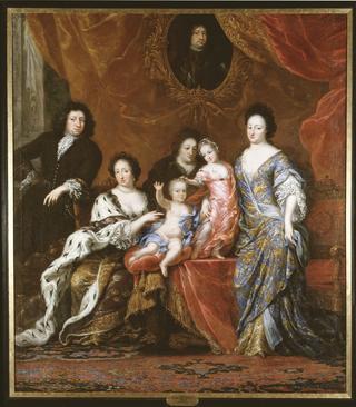 卡尔十一世国王和他的家人