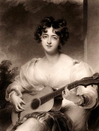 伊莉莎白的肖像，沃尔科特夫人