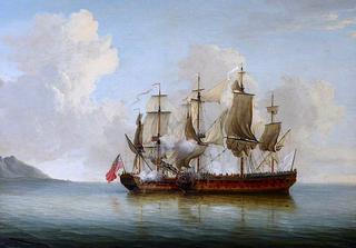 HMS 'Experiment' Taking the 'Telemaque', 19 July 1757