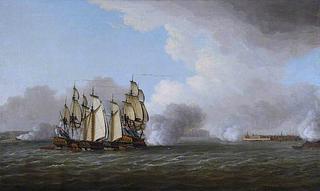 《哈德逊河航道》，1776年7月13日