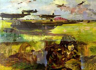 练习“Mush”：滑翔机降落在一个被“俘获”的机场，伞兵包围着机场