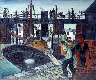 Loading the Boats, St Ives