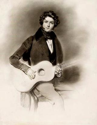 Portrait d’un jeune homme jouant de la guitare