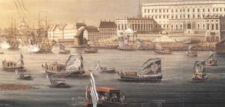 Duke Karl's Future Wife, Hedvig Elisabeth Charlotta, Arrives in Stockholm. July 1774