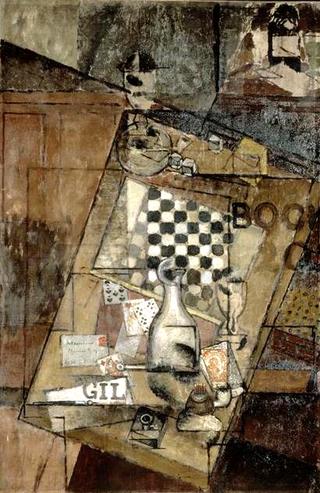 Still Life with a Chess Board