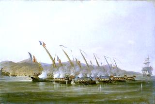 1811年7月，罗伯特·莫塞尔上尉在爪哇岛捕获法国炮艇