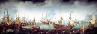 直布罗陀战役，1607年4月25日