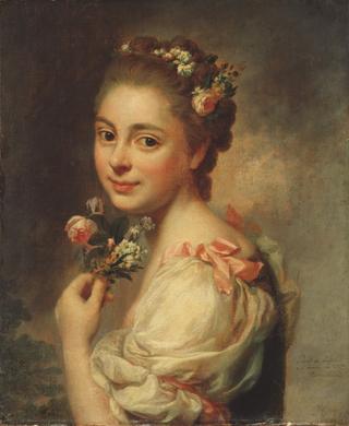 Portrait of the Artist's Wife Marie Suzanne, née Giroust
