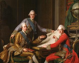瑞典国王古斯塔夫三世及其兄弟