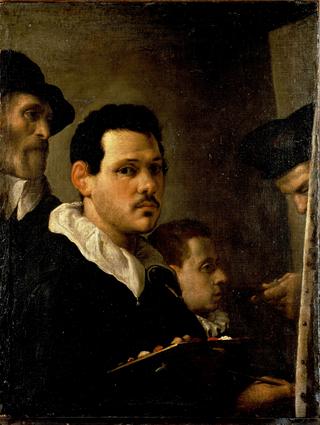 Self Portrait with the Three Ages of Man