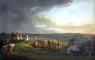Napoleon takes the surrender of General Mack and the Austrians at Ulm on October 20, 1805