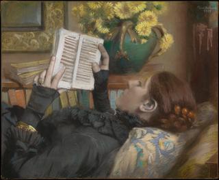 The Artist's Wife Reading