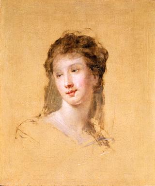 Ideal Female Head, Called Lady Pembroke (sketch)