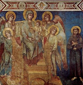 Madonna and Child with Angels and Saint Francis