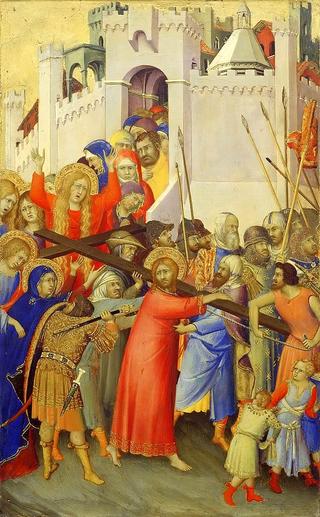 The Carrying of the Cross (panel from the Orsini-altarpiece)