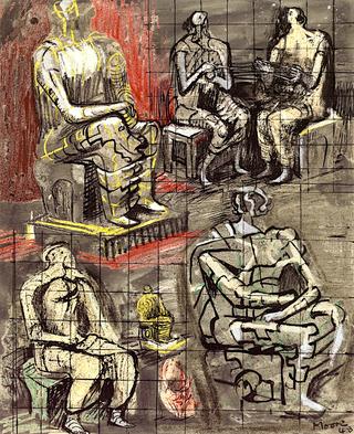 Seated Figures