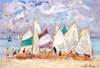 High Tide, Sailing School at Deauville