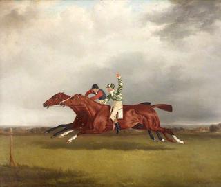 1833年10月，科斯比先生的“铜船长”和利希菲尔德勋爵的“敏斯特”之间的赛马