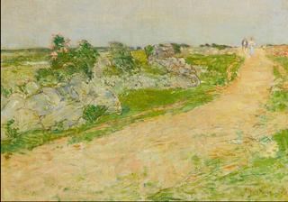 Hilltop, Two Figures on the Dunes