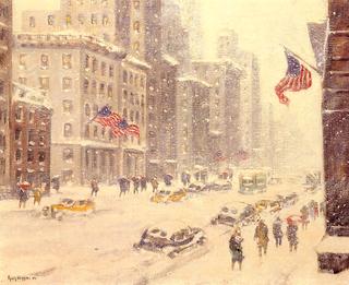 Winter's Day Fifth Avenue