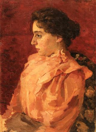 Girl in a Pink Blouse