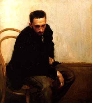 Portrait of Painter N. Petrov