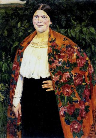纳斯特亚·马利科娃的肖像
