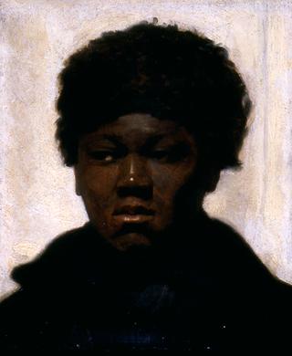 Portrait study of a negro youth