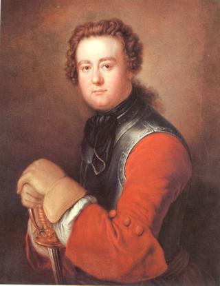 Portrait of Georg Wenzeslaus von Knobelsdorff
