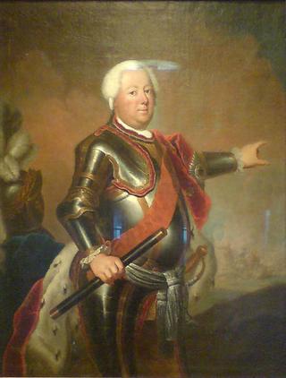 Portrait of Friederich Wilhelm I von Hohenzollern, King of Prussia