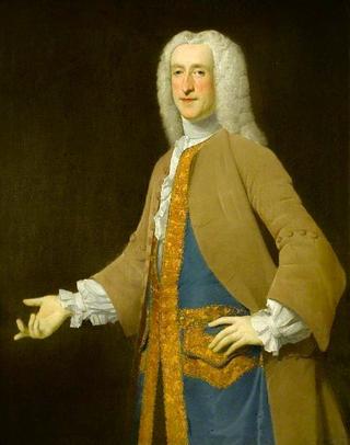 一位绅士的肖像（据说是查塔姆伯爵一世的老威廉·皮特