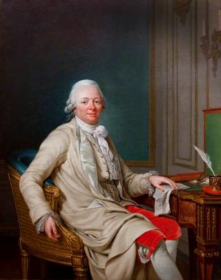 埃蒂安·弗朗索瓦（1719-1785），崔瑟尔·斯坦维尔公爵，办公桌旁