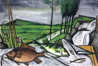 Landscape with Carp and Perch