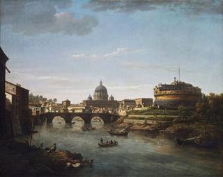 View of Rome from the Tiber