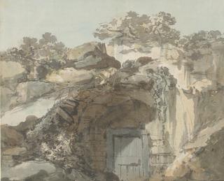 The Door of a Grotto