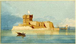 Mount and Fort of St Marion, Bay of la Hogue